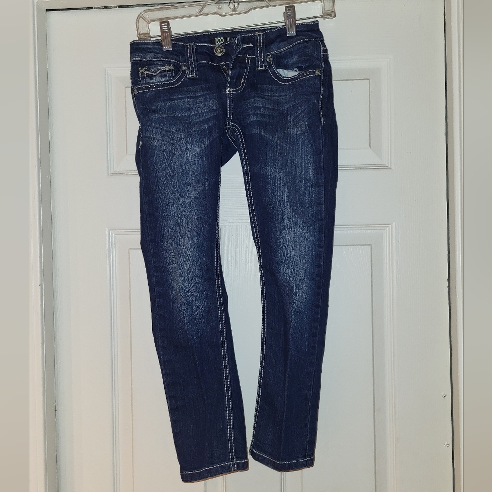 Dark Blue Denim Jeans